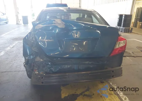 2012 Honda Civic Ex-L from USA, damaged, VIN 2HGFB2F97CH548651